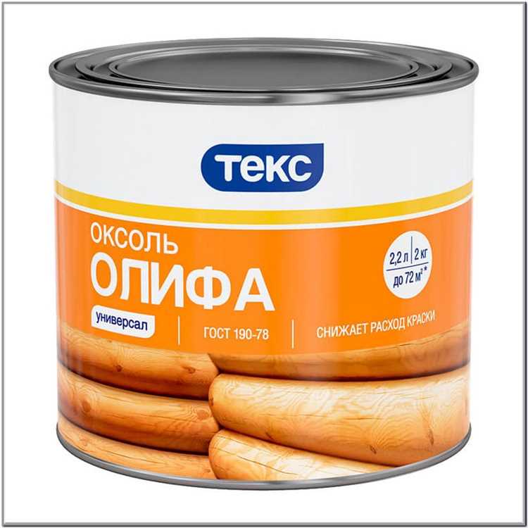 Олифа как антисептик для дерева