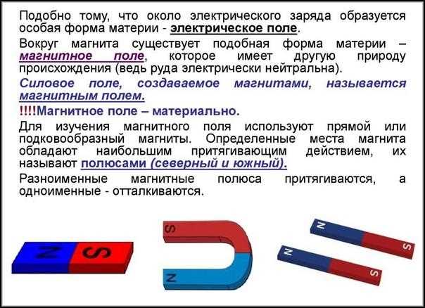 Как материал среды влияет на напряжённость магнитного поля