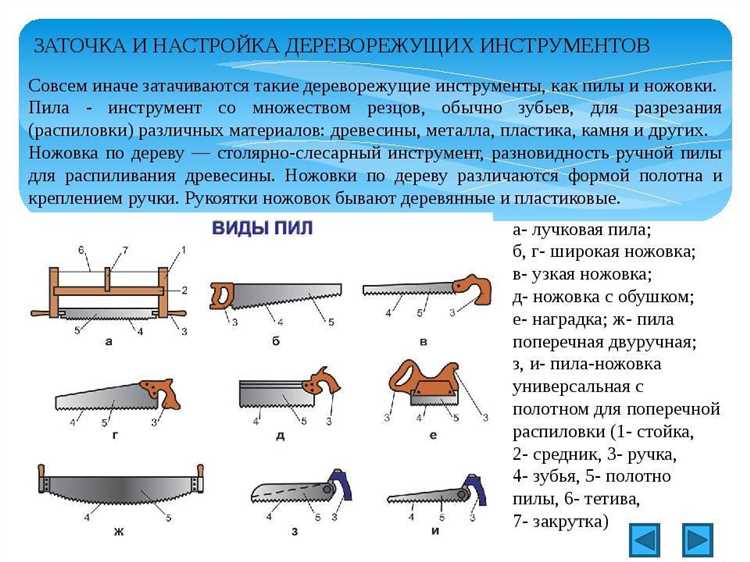 Как хранить и затачивать пилу и ножовку