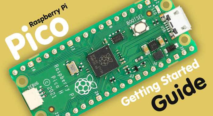 Подключение Raspberry Pi Pico к компьютеру и первая загрузка кода