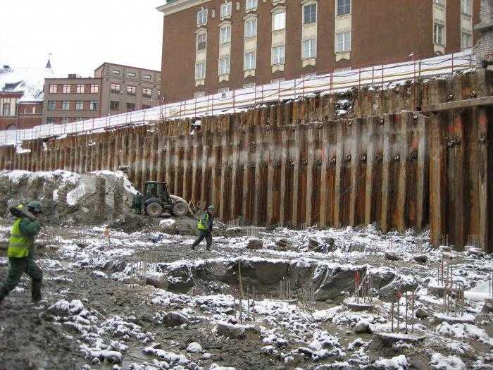 Какие требования предъявляются к шпунту при ограждении котлованов