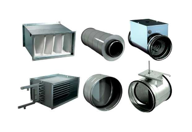 Размещение шумоглушителя перед входом в помещение