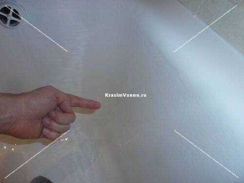 Почему появляются царапины на эмали ванны