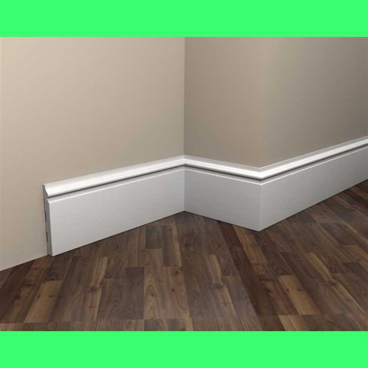 Выбор плинтуса для светлого и тёмного пола