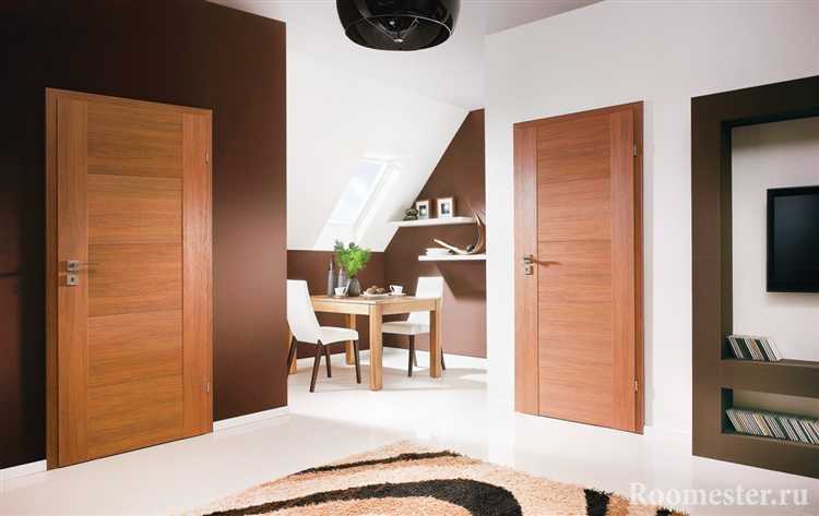 Когда использовать контраст между полом и дверьми, а когда – схожесть