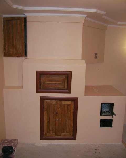 Как подготовить поверхность печи перед замазкой без глины