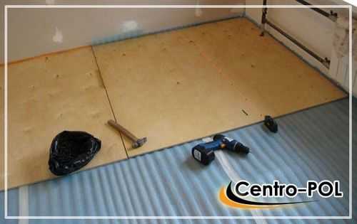 Комбинированные схемы обработки с прокладкой пароизоляции