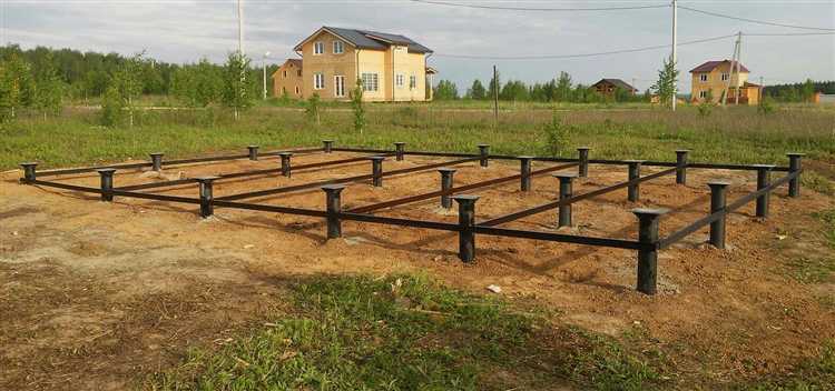 Плотность установки свай под хозяйственные постройки (сараи, беседки)