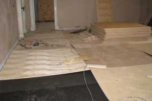 Выбор материалов для покрытия чернового пола