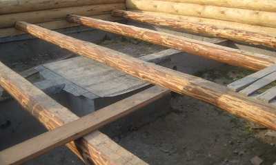 Черновые полы в доме что сверху