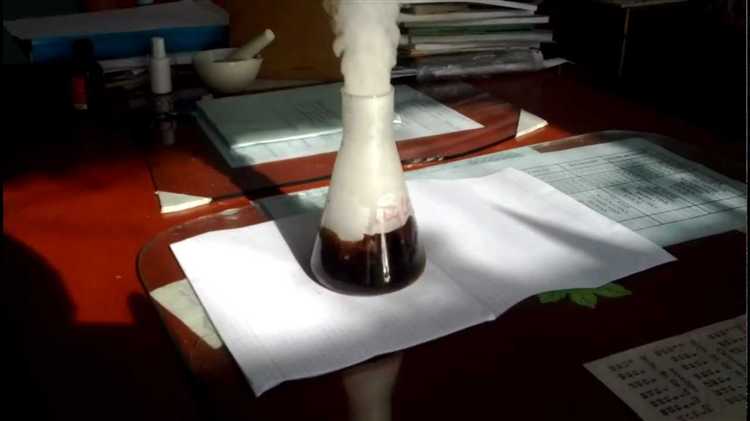 Химический состав и свойства реагентов перед смешиванием