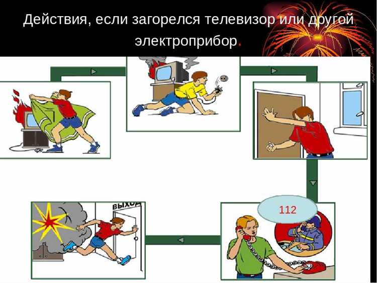 Когда и как отключать электричество при возгорании проводки