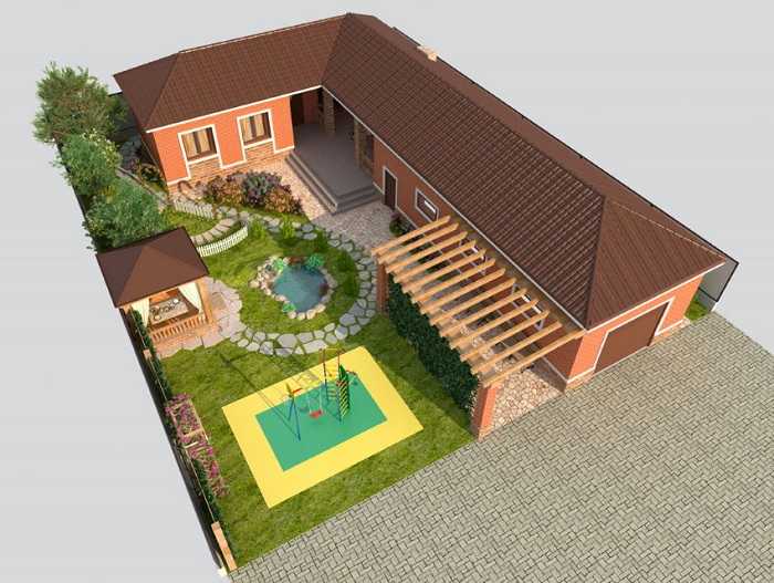 Размещение теплицы и грядок для круглогодичного выращивания овощей