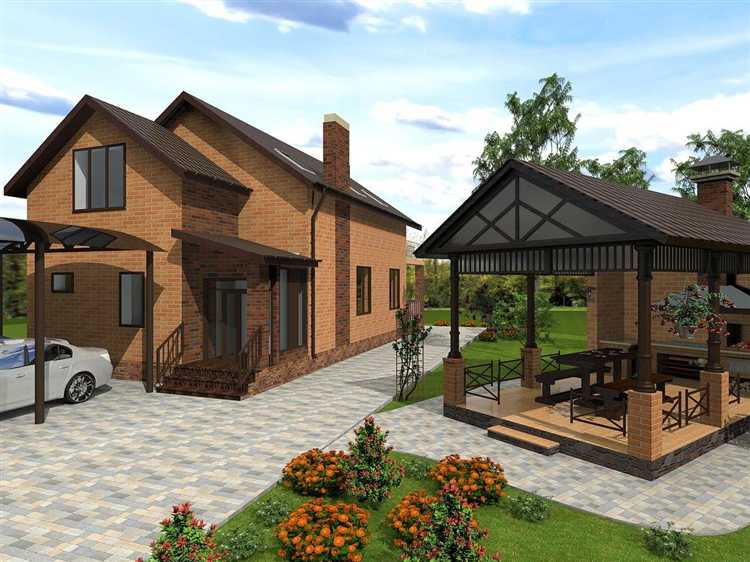 Организация зоны отдыха с навесом, мангалом и зелёными насаждениями