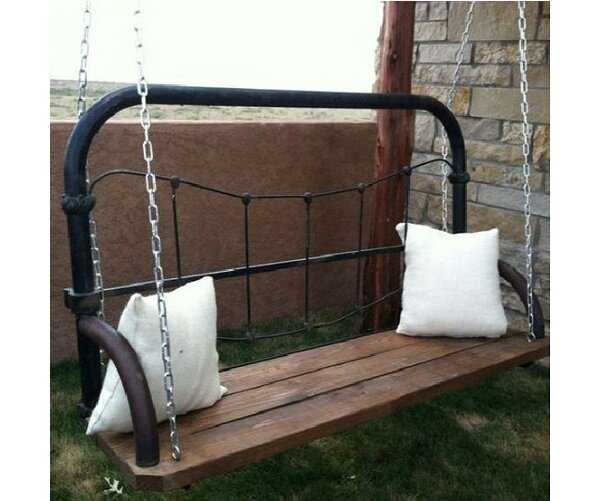 Что можно сделать из старой железной кровати