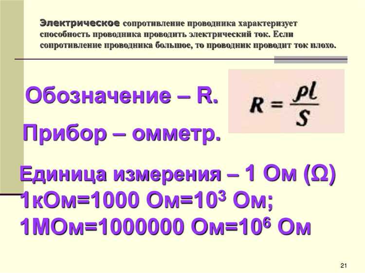 Методы определения сопротивления на практике