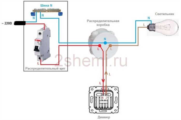 Проверка правильности подключения диммера к электросети