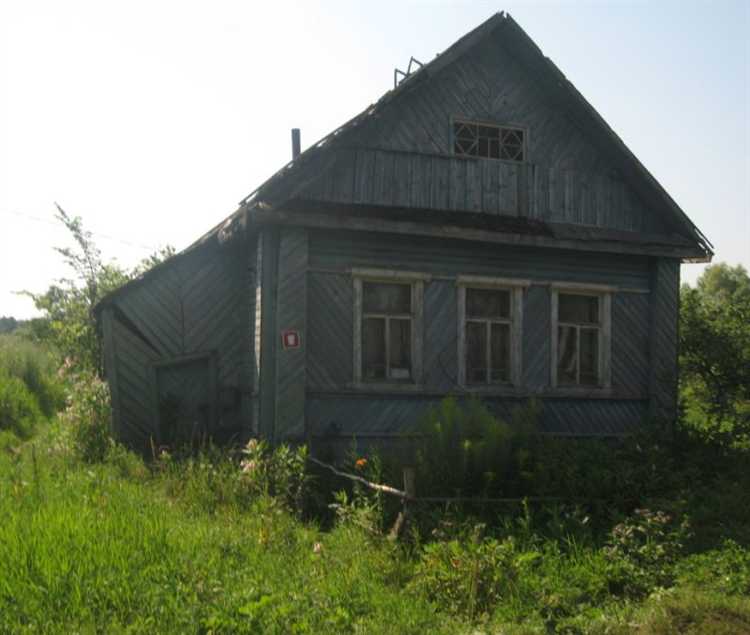 Где найти заброшенный дом в деревне недорого