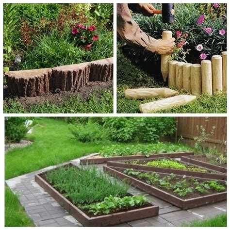 Как выбрать древесину для бордюра на открытом участке