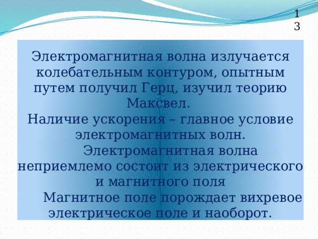 Формирование электромагнитного поля: взаимосвязь электрического и магнитного компонентов