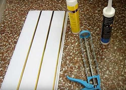 Герметизация стыков и углов после монтажа