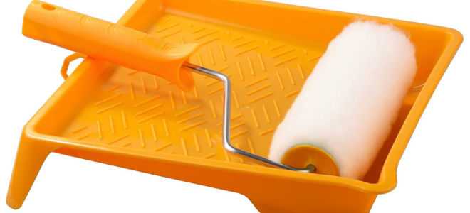 Пошаговая техника промывки валика водой и растворителями