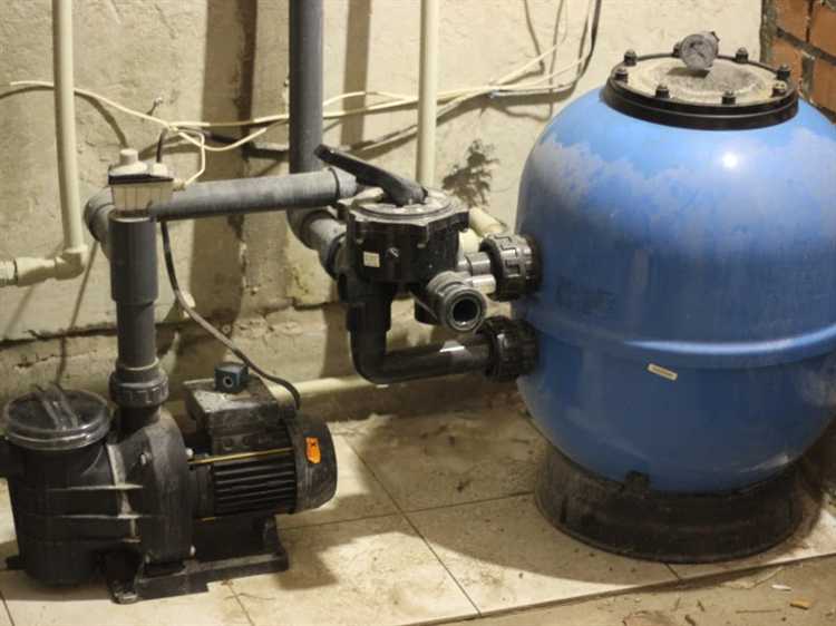 Настройка режимов работы на управляющем клапане фильтра