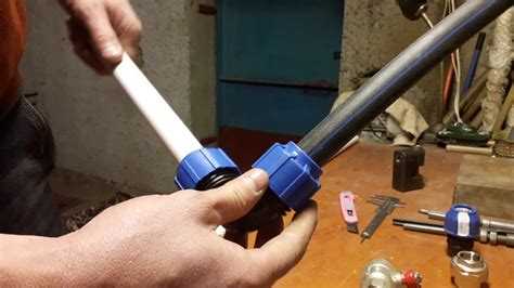 Технология монтажа фланца на полипропиленовую трубу