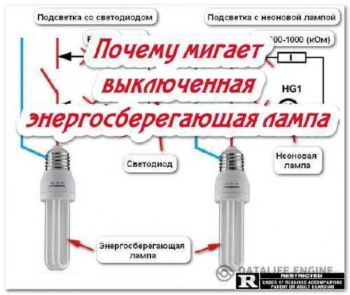 Почему светодиодные лампы чаще всего продолжают светиться