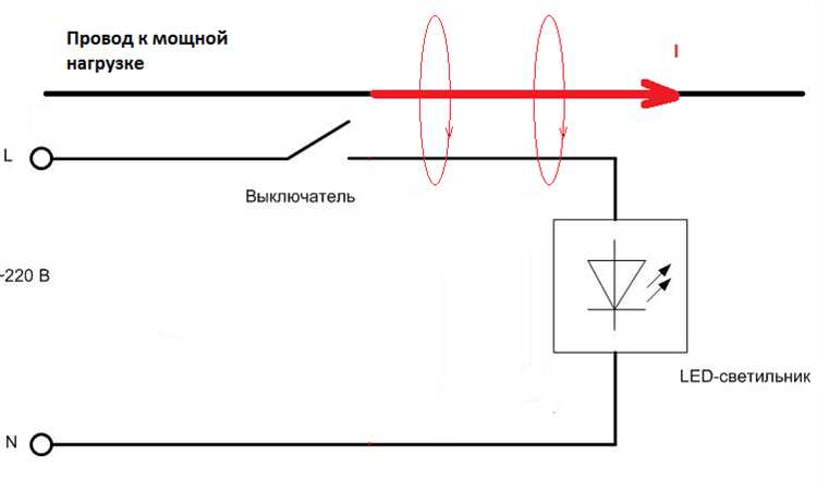 Влияние схемы подключения лампы на её поведение в выключенном состоянии