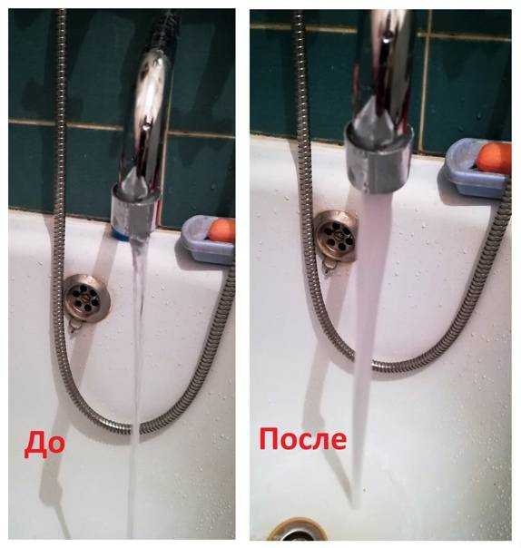 Почему на кухне напор воды меньше чем в ванной