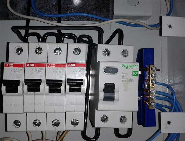 Ошибки в выборе типа характеристики срабатывания автомата