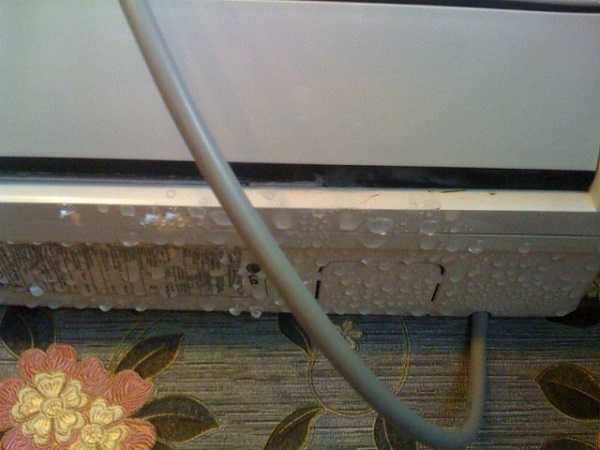 Засор дренажной трубки и его последствия