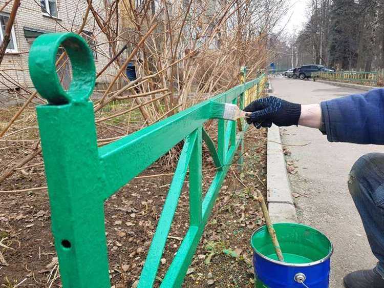 При какой температуре можно красить металл на улице