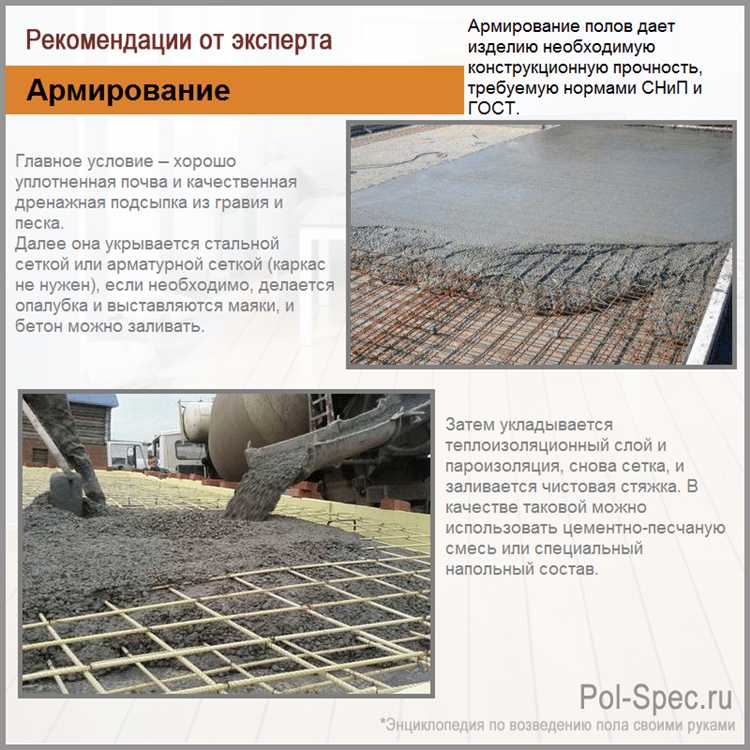 Как изменяется требуемая толщина стяжки при плавающем основании