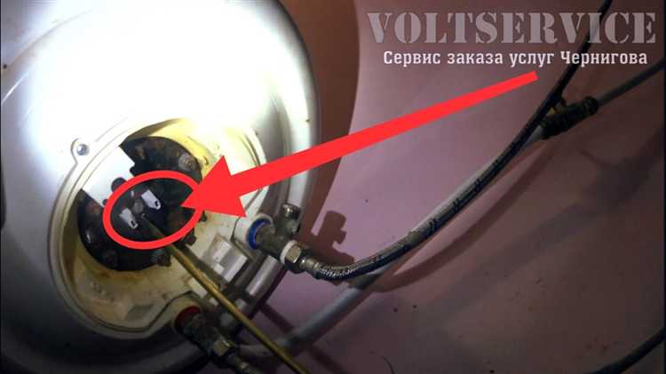 Повреждённая проводка внутри бойлера