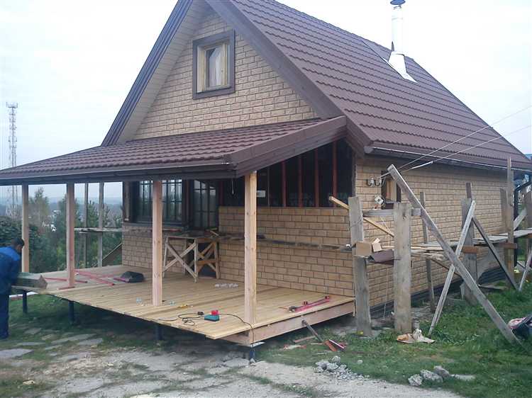 Технология установки стропильной системы на пристройку