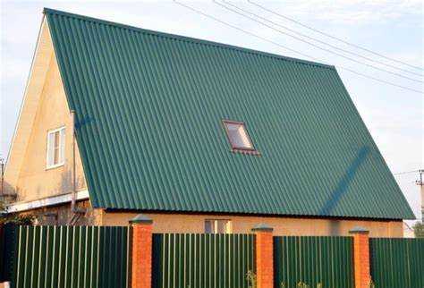 Какая марка профлиста подходит для скатной крыши гаража