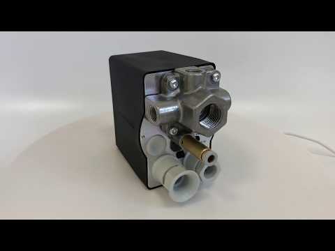 Правильное размещение реле давления на компрессоре