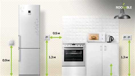 Оптимальная высота установки розетки для холодильника