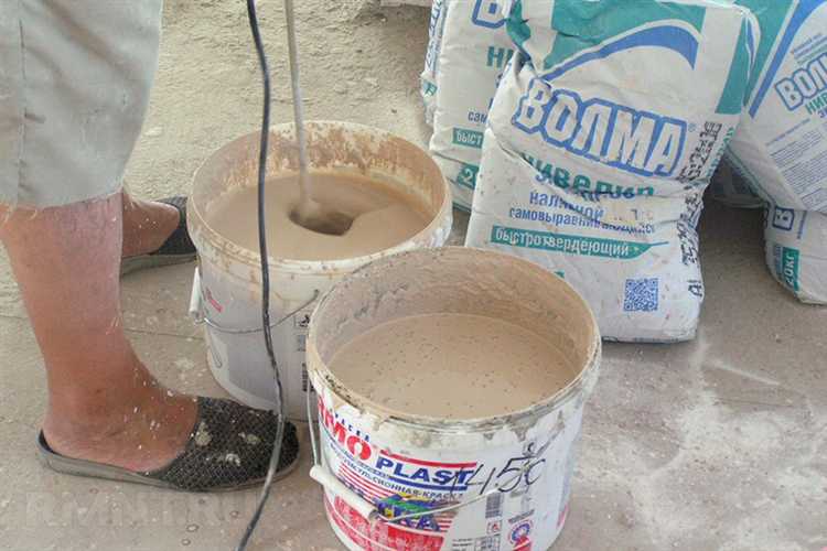 Самовыравнивающаяся смесь для пола как использовать