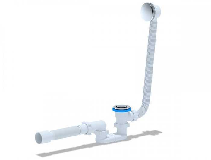 Какие виды переливов совместимы с сифонами клик-клак