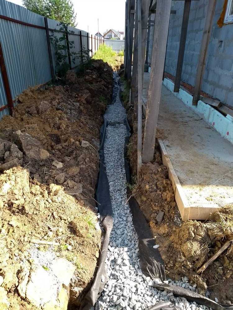 Учет уровня грунтовых вод при планировании дренажных колодцев