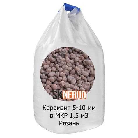 Плотность и вес керамзита в зависимости от фракции