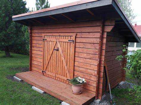 Требования по минимальному расстоянию для деревянных сараев