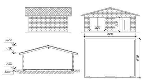 Как правильно учитывать высоту гаража при расчете блоков