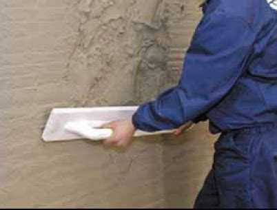 Влияние типа основания на объём расходуемой штукатурки