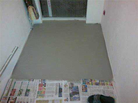 Сколько сохнет наливной пол в квартире