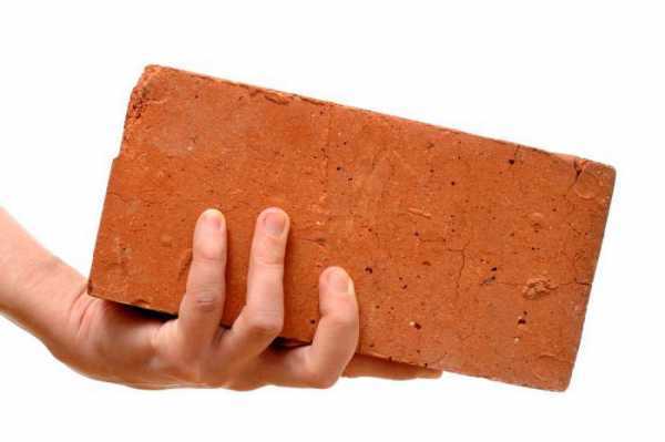 Зависимость площади облицовки от типа кирпича и его размеров