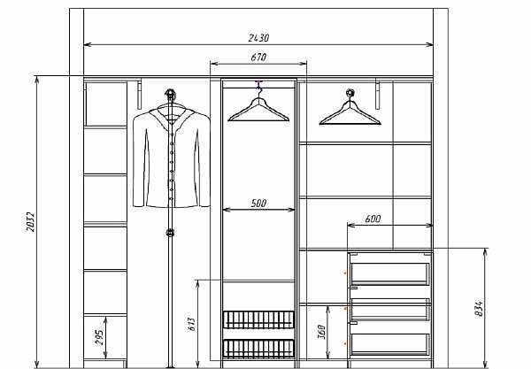 Вес стандартного платяного шкафа из ЛДСП